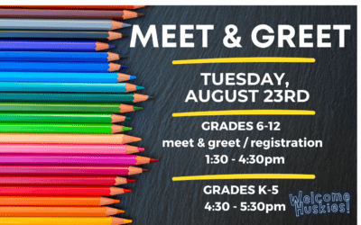 Meet & Greet- Tuesday, August 23rd