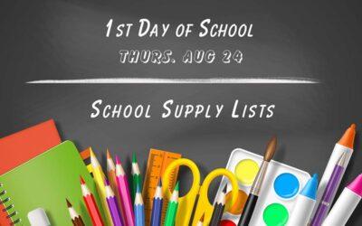2023 School Supplies